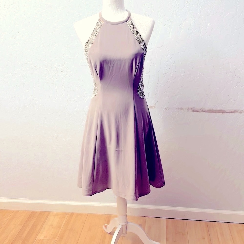 Camille La Vie  Beaded  Cocktail Dress